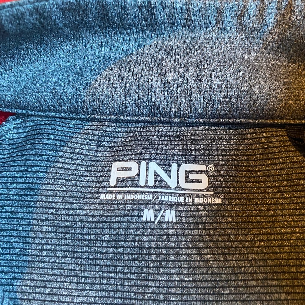 Ping Golf Pullover Q-Zip Shirt Medium Bearpath Co… - image 2